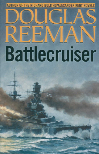 Battlecruiser book cover by Douglas Reeman