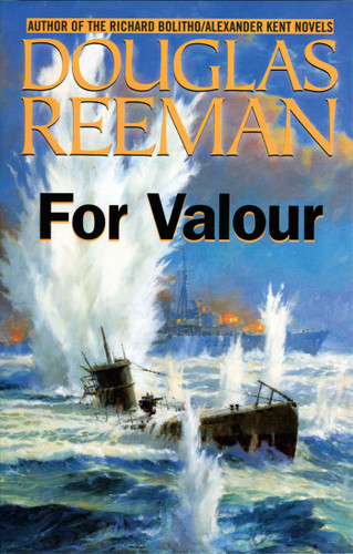 For Valour book cover by Douglas Reeman