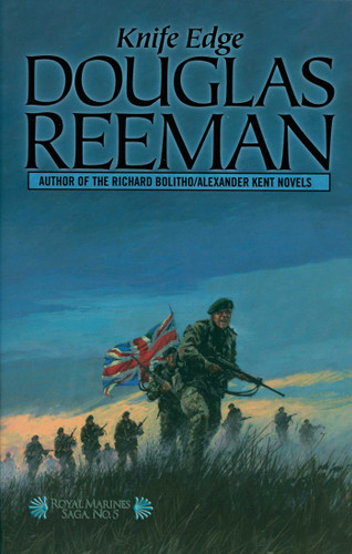 Knife Edge book cover by Douglas Reeman