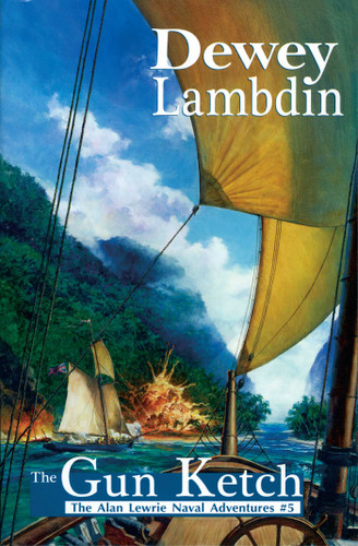 The Gun Ketch book cover by Dewey Lambdin