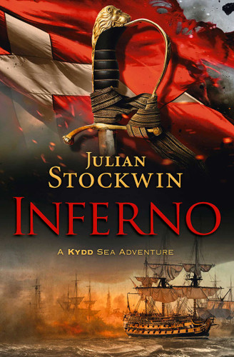 Inferno book cover by Julian Stockwin