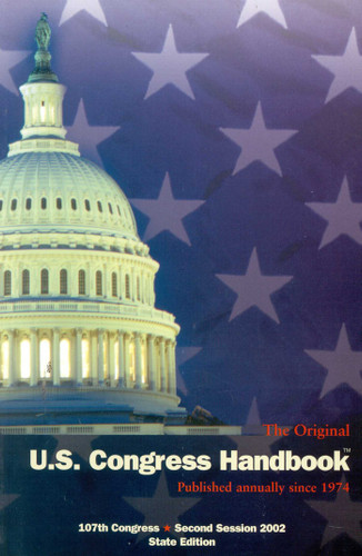 The Original U.S. Congress Handbook, 2002 book cover by Amy K. Mitchell