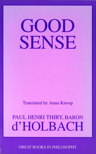 Good Sense book cover by Paul H. Thiry