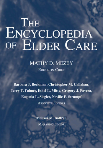 Encyclopedia of Elder Care book cover by 