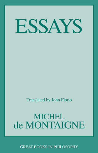 Essays book cover by Michel de Montaigne