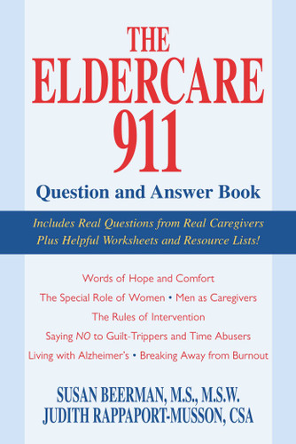 Eldercare 911 Question and Answer Book book cover by Susan Beerman, Judith Rappaport-Musson