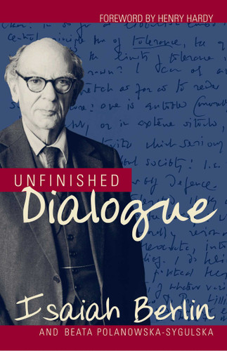 Unfinished Dialogue book cover by Isaiah Berlin, Beata Polanowska-Sygulska