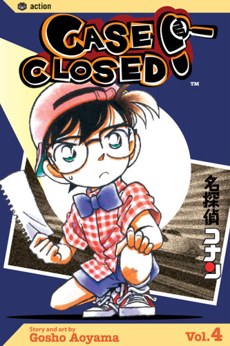 Case Closed, Vol. 4 (Case Closed) book cover by Gosho Aoyama