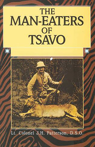 Man-Eaters of Tsavo book cover by John Patterson