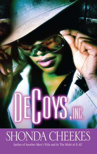 Decoys, Inc. book cover by Shonda Cheekes