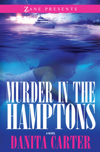 Murder in the Hamptons book cover by Danita Carter