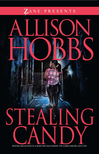Stealing Candy book cover by Allison Hobbs