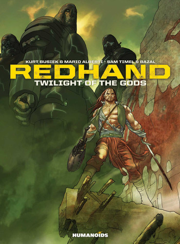 Redhand - Twilight of the Gods book cover by Kurt Busiek, Sam Timel