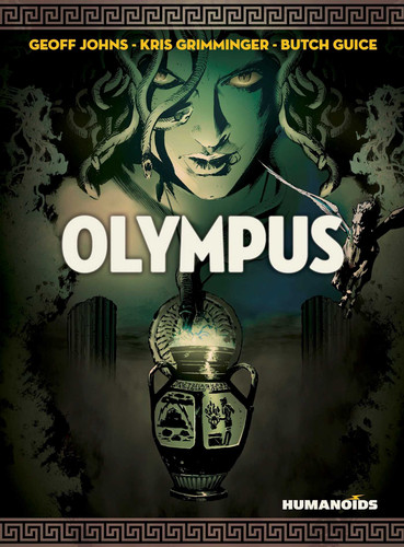 Olympus book cover by Geoff Johns, Kris Grimminger