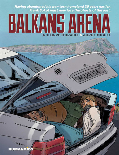 BALKANS ARENA book cover by Philippe Thirault