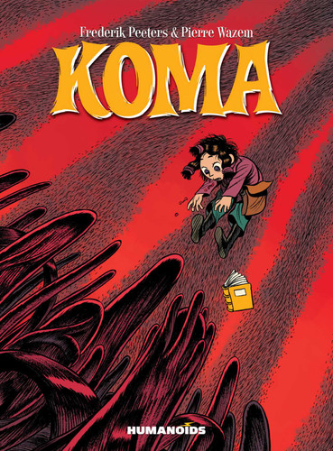 Koma book cover by Pierre Wazem