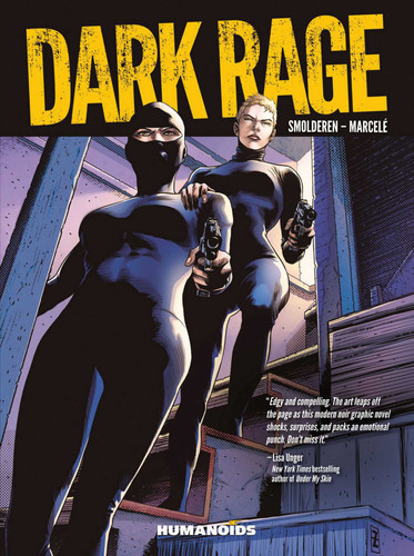 Dark Rage book cover by Thierry Smolderen
