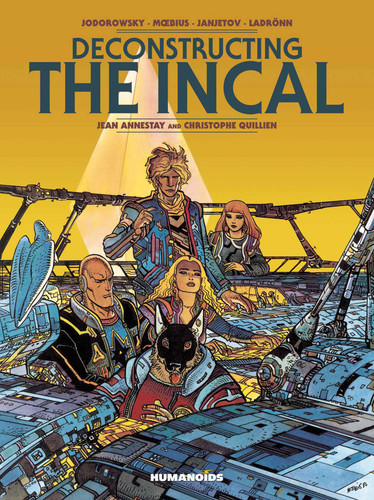 Deconstructing The Incal: Oversized Deluxe book cover by Christophe Quillien