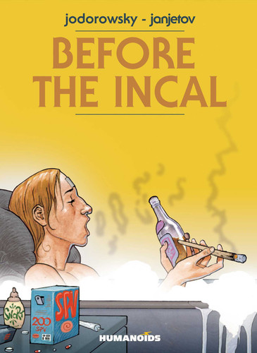 Before The Incal book cover by Alejandro Jodorowsky