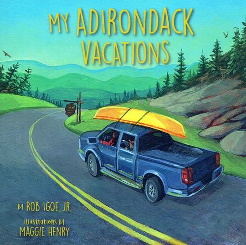 My Adirondack Vacations book cover by Rob Igoe