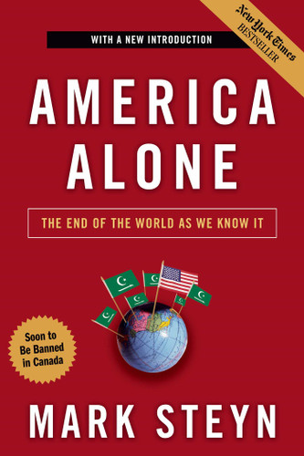 America Alone: The End of the World As We Know It book cover by Mark Steyn