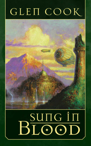 Sung In Blood book cover by Glen Cook