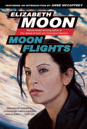 Moon Flights book cover by Elizabeth Moon