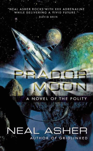 Prador Moon: A Novel of the Polity book cover by Neal Asher