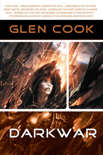 Darkwar book cover by Glen Cook