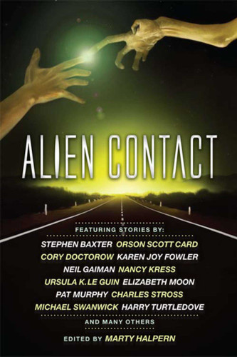 Alien Contact book cover by 