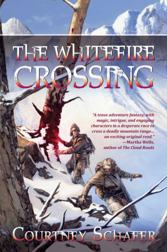 The Whitefire Crossing: The Shattered Sigil, Book One (Shattered Sigil) book cover by Courtney Schafer