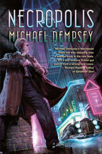 Necropolis book cover by Michael Dempsey