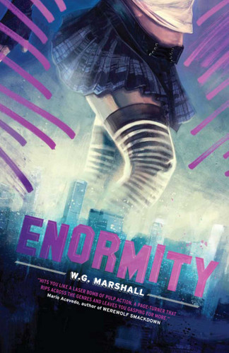 Enormity book cover by W. G. Marshall
