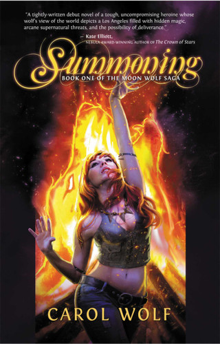 The Summoning: Book One of the Moon Wolf Saga (Moon Wolf Saga) book cover by Carol Wolf