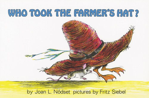 Who Took the Farmer's Hat? book cover by Joan L. Nodset