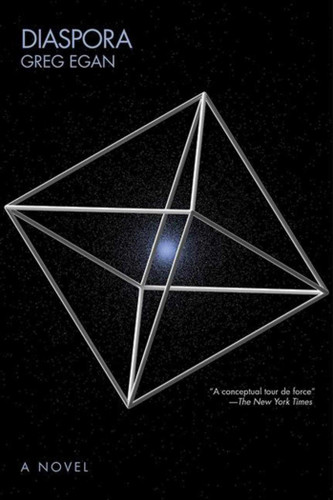 Diaspora: A Novel book cover by Greg Egan