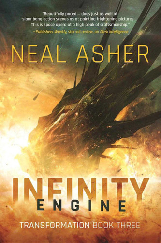 Infinity Engine: Transformation Book Three (Transformation) book cover by Neal Asher
