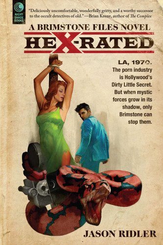 Hex-Rated: A Brimstone Files Novel (Brimstone Files) book cover by Jason Ridler