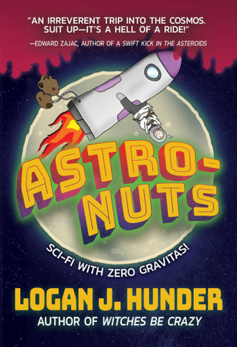 Astro-Nuts book cover by Logan J. Hunder
