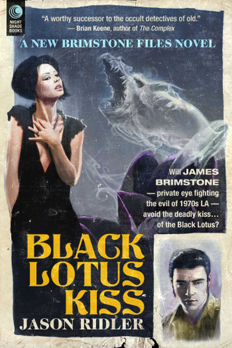Black Lotus Kiss: A Brimstone Files Novel (Brimstone Files) book cover by Jason Ridler