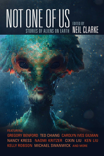 Not One of Us: Stories of Aliens on Earth book cover by 