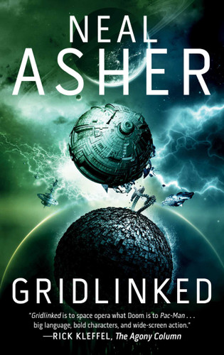 Gridlinked: The First Agent Cormac Novel (Agent Cormac) book cover by Neal Asher