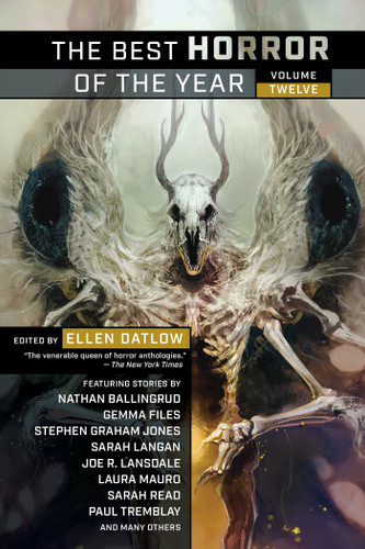 The Best Horror of the Year Volume Twelve book cover by 
