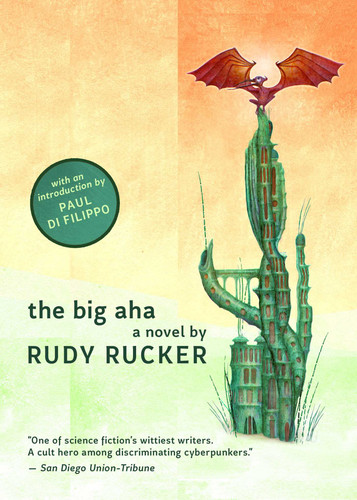 The Big Aha book cover by Rudy Rucker