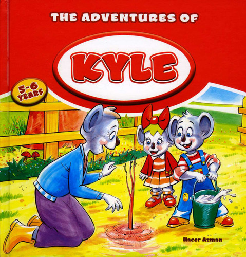 The Adventures of Kyle book cover by Hacer Azman