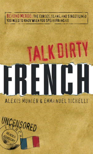 Talk Dirty French: Beyond Merde:  The curses, slang, and street lingo you need to Know when you speak francais book cover by Alexis Munier, Emmanuel Tichelli
