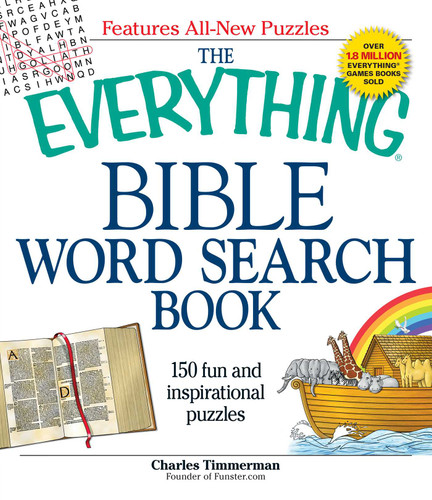 The Everything Bible Word Search Book: 150 fun and inspirational puzzles (Everything® Series) book cover by Charles Timmerman