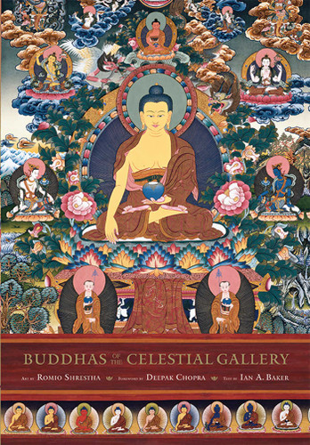 Buddhas of the Celestial Gallery book cover by Romio Shrestha