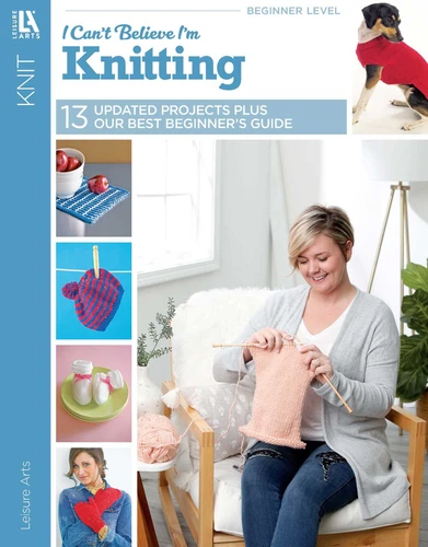 I Can't Believe I'm Knitting: 13 Updated Projects Plus Our Best Beginner's Guide book cover by Leisure Arts