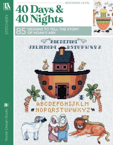 40 Days & 40 Nights: 85 Cross Stitch Patterns book cover by Linda Gillum